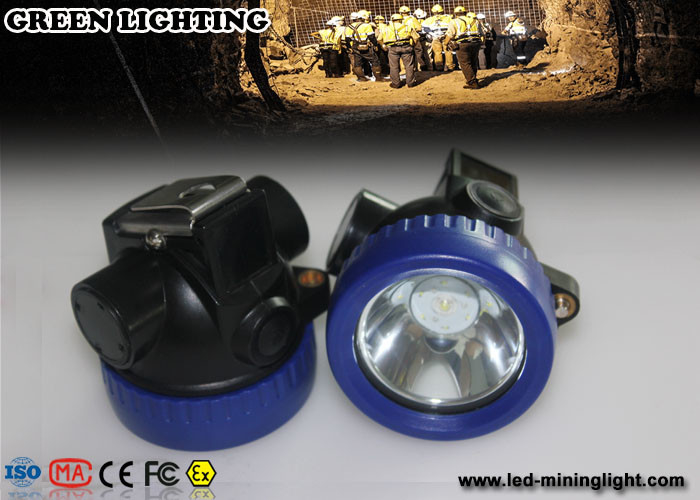 Tous dans une les anti lumières de extraction sans fil explosives, 1w ont mené la lampe de chapeau de mineurs 2.2ah