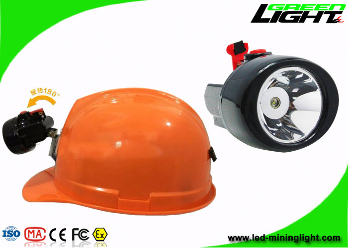 Puissance élevée sans fil adaptée aux besoins du client extérieure de lampe de chapeau d'exploitation de LED rechargeable