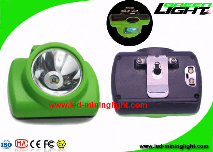 Écran SOS d'Oled de lampe de 13000 Lux Safety Miners Cordless Cap avec USB/chargeur de berceau 