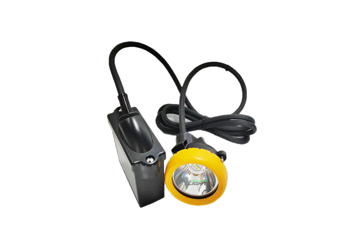 10000lux 18hrs Lampe Minière LED pour Casque de Sécurité, 7.8Ah IP68