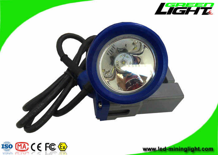 La sécurité au fond IP68 imperméable et 420g portative anti-déflagrante a mené la lampe de chapeau attachée de extraction de mineur