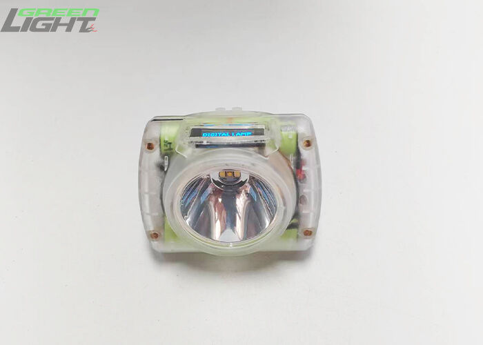 Lampe à capuche rechargeable pour mineurs de charbon 13000 Lux IP68 Lampe à casque imperméable avec écran OLED