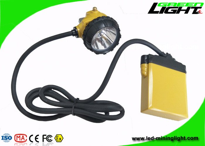 Heures de temps de travail de l'éclat de la lampe de chapeau de mineurs de la batterie 10.4Ah 25000lux 13 - 15