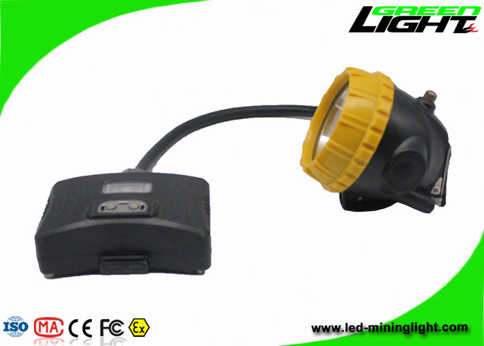 le grand charbonnage de la capacité 6.4Ah allume anti IP68 explosif a semi attaché la lampe au chapeau