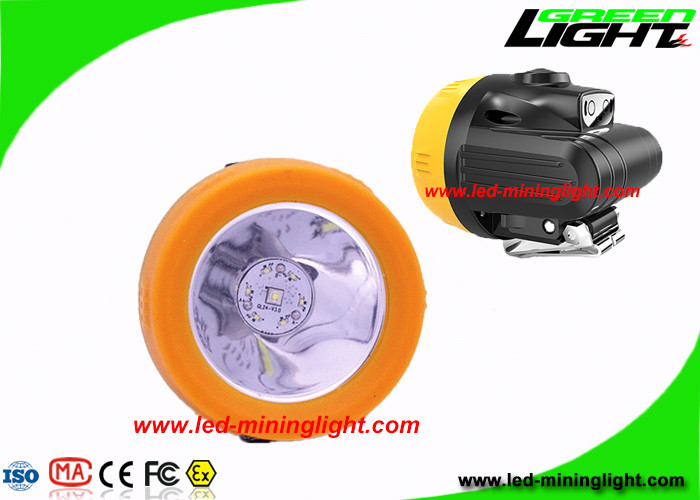 Poids léger 10000 Lux Economic Coal Mining Headlamp avec la poutre haute-basse de chargeur d'USB