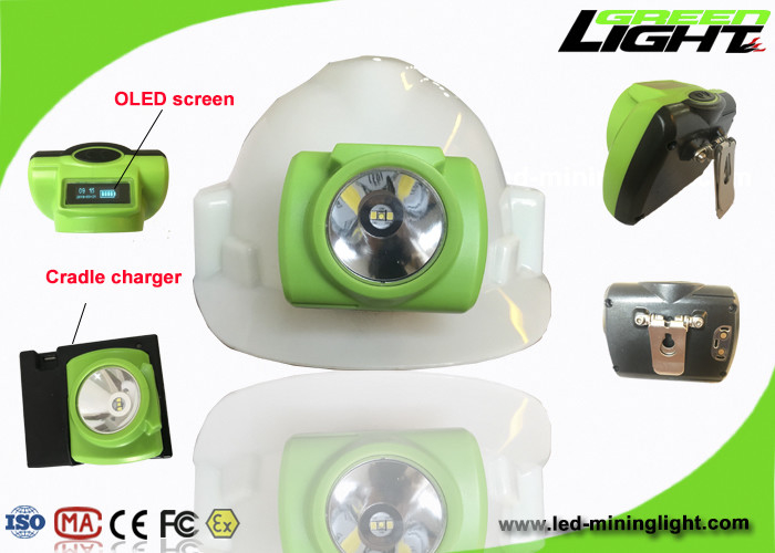 matériel dur rechargeable imperméable sans fil de PC de la sécurité IP68 de lampe de chapeau 3.7V