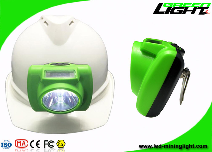 Lampe de chapeau sans fil d'écran d'OLED, 13000 IP 68 de batterie de Lux Led Mining Headlamp 6.2Ah