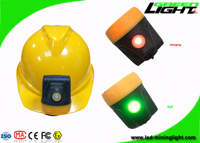 lumière souterraine gauche de remplissage magnétique de mine de charbon de 1.1W 10000 Lux Led Mining Cap Lamp