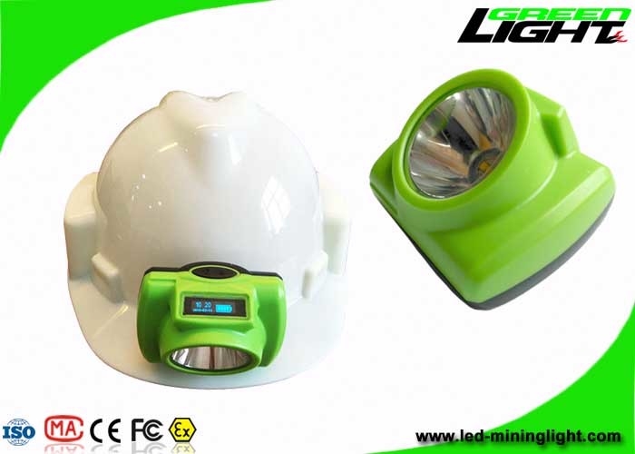 Écran rechargeable matériel IP68 13000lux 6.8Ah 1.78W du phare OLED du PC LED d'ABS