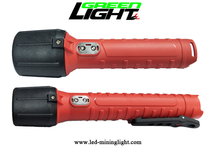 explosif de lumière rechargeable de torche de 25000lux 10W anti avec la délivrance d'utilisation d'écran de visualisation de temps, industriel et l'exploration
