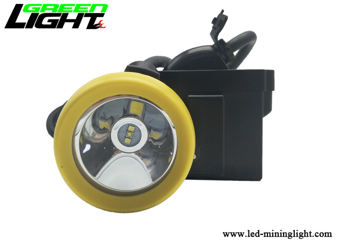Batterie 6.6Ah imperméable superbe matérielle de longueur de câble de la lampe de chapeau de mineurs de PC 1.65m