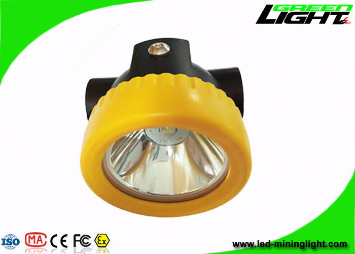 Lumière de extraction sans fil portative de chapeau, lumière toute de casque de mineurs 4000lux en une structure