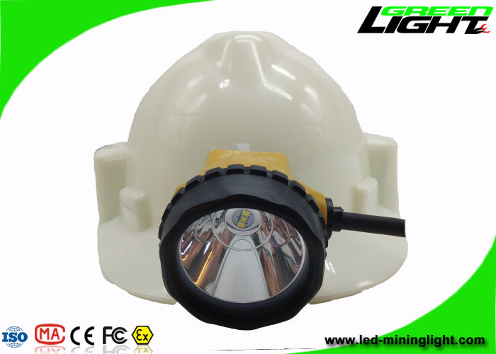 le chapeau du charbonnage 25000lux allume le temps imperméable de longue durée de batterie d'IP68 10.4Ah SAMSUNG