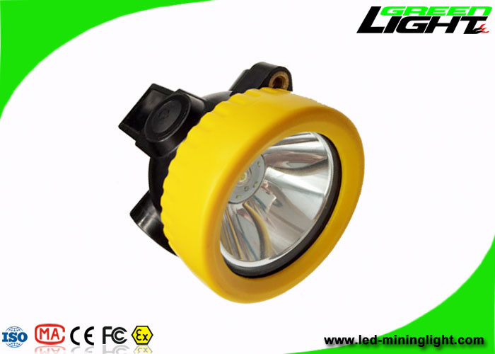 Matériel de petite taille de PC des mineurs IP68 de chapeau de l'éclat 5000lux sans fil imperméable de lampes