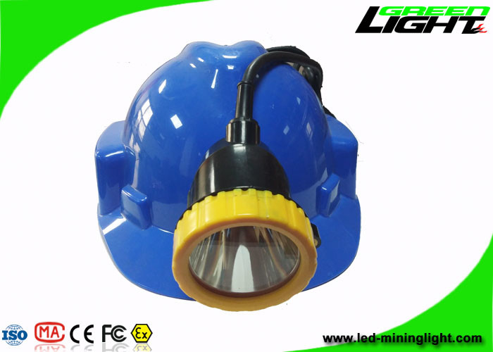 50000lux la lampe de chapeau de charbonnage de l'éclat LED IP68 imperméabilisent 11.2Ah pour la chasse