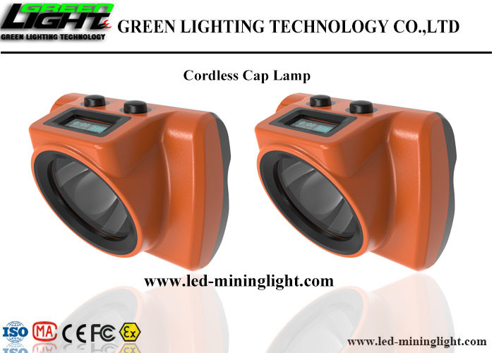 Intense écran sans fil de Lon Battery With OLED de lithium de la lampe de chapeau du luminosité LED 1.78W