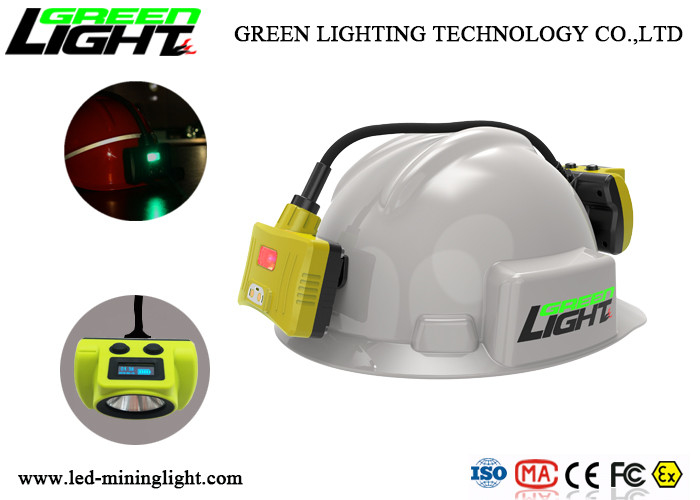 Lampe de chapeau sans fil multifonctionnelle de mineurs menés 358lum 3.7V pour la sécurité au fond