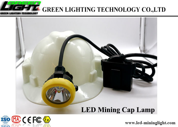 Lampe de chapeau de 10000 mineurs de Lux Corded LED, le mineur imperméable Hard Hat Light IP68