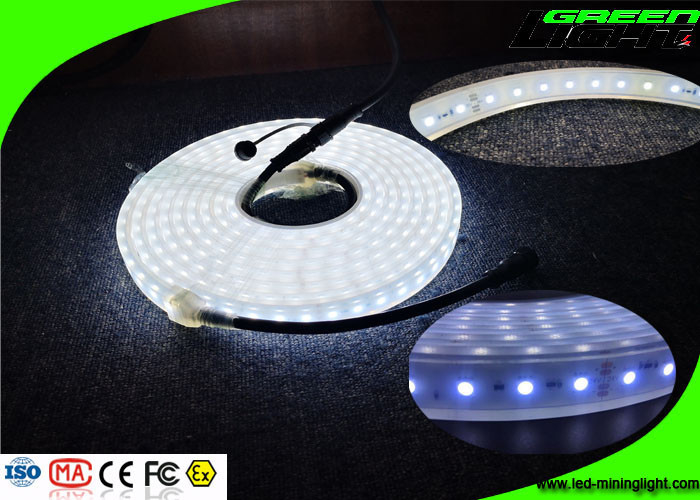 L'anti adhésif flexible explosif a mené des lumières de bande minant les produits 5500k-6000k de sécurité