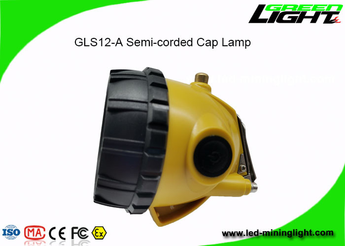 le chapeau sans fil d'exploitation de 15000lux LED allume 1.7W avec la fonction d'avertissement de puissance faible