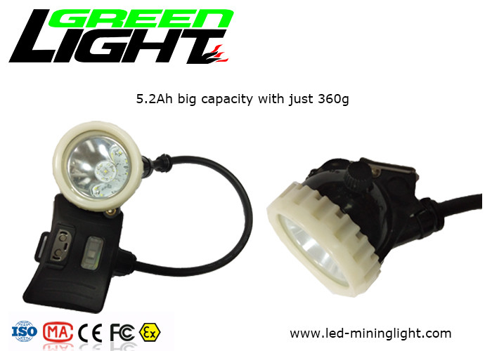 169lum a semi attaché le mineur Hard Hat Light GS5-B de 350mA 10000lux