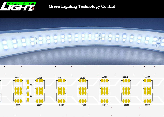 Basse tension AC220V SMD5050 LED 2000lum/m légers linéaires