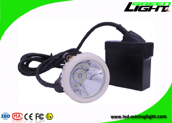 lumières portatives principales KL5LM d'exploitation de la lampe 3.7V LED de mineurs de 216lum 450mA LED