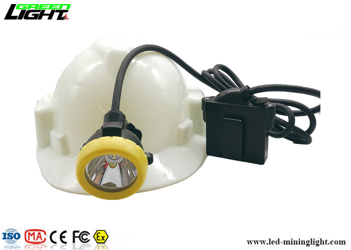 La lampe de chapeau de mineurs d'ATEX KL5LM 6.6Ah 216lum LED 3.7V a attaché la lampe menée de casque