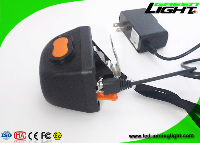 lampe de chapeau sans fil des lampes de chapeau d'exploitation de sécurité de 5.7Ah 8000lux 221lum