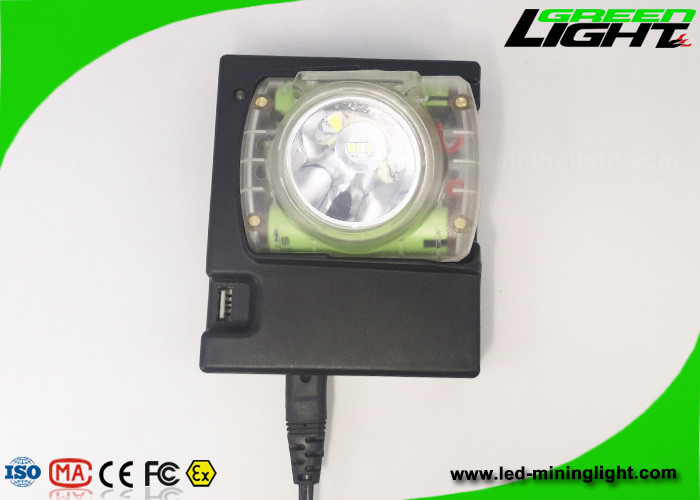 lampe de chapeau sans fil de casque de 232lum 13000lux 1.78W avec l'écran d'OLED