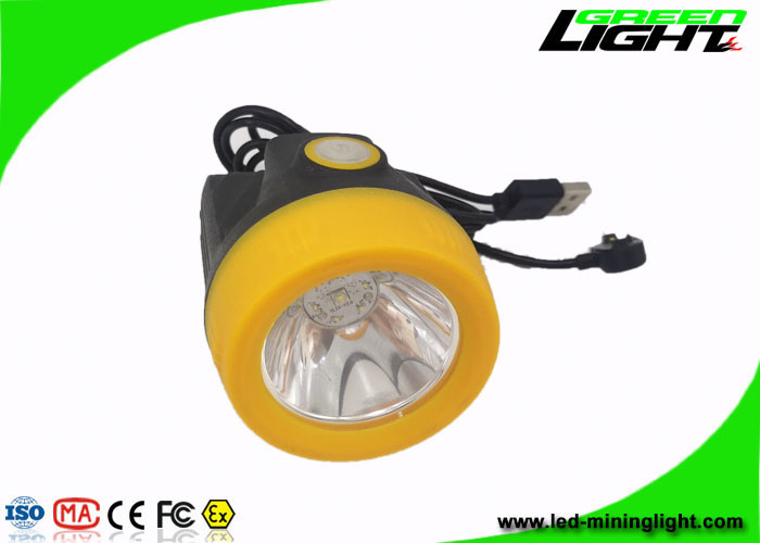 10000Lux Coal Miner Cap Lampe 3800mAh USB Charge Magnétique Portable Mineurs Phare avec Bouton En Silicone Clip Réglable