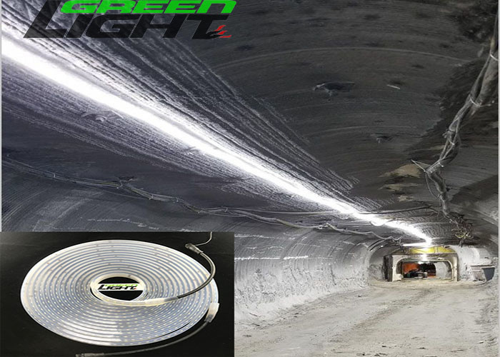 L'intense luminosité multicolore a mené les lumières de bande imperméabilisent le blanc frais de 36Volt SMD5050 pour le tunnel minier extérieur