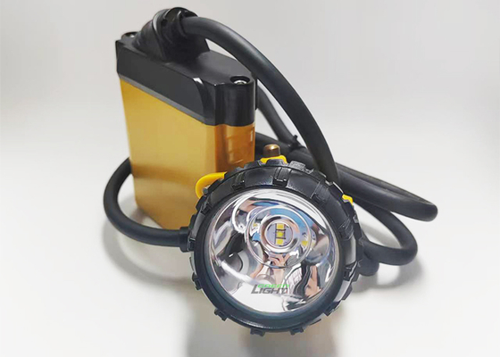 Lampe de mine de charbon 348lum 3W LED rechargeable, lampes frontales de sécurité pour mineur, batterie haute capacité 10,4 Ah