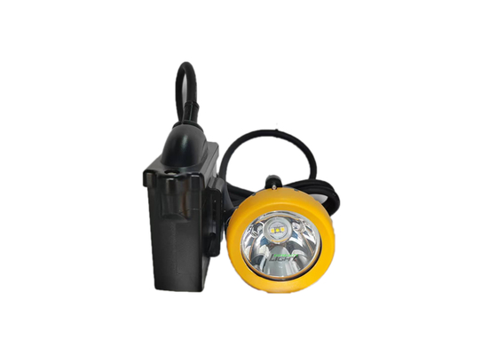 Batterie rechargeable au lithium-ion 7800mAh Lampade de mineur imperméable Super brillante 216lum Mining Cap Lumières à l'épreuve des explosions pour la mine souterraine