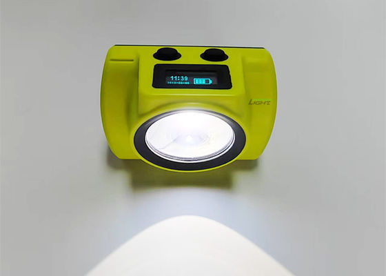 High Bright Led Cordless Rechargeable Explosion-proof Mining Headlamp 6.8Ah Over-moulding Miners Cap Lamp