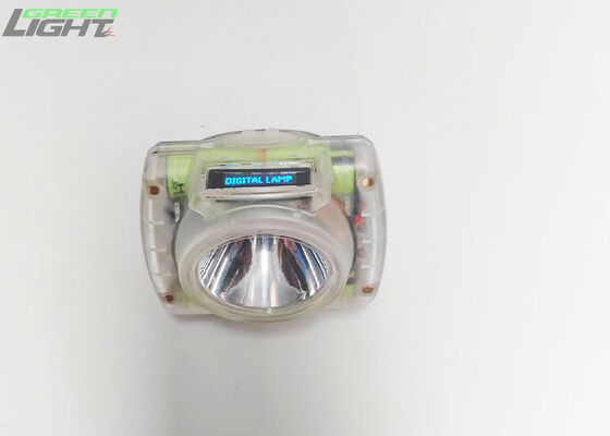 Lampes à capuche à conduit sans fil pour l'exploitation minière de charbon IP68 OLED Screen 20000lux